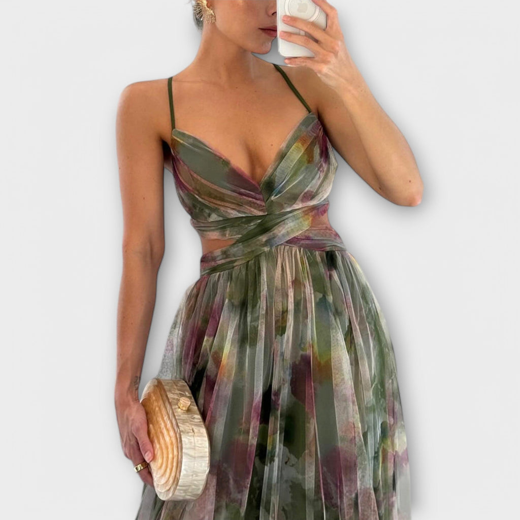 Rochie lungă de vară lejeră