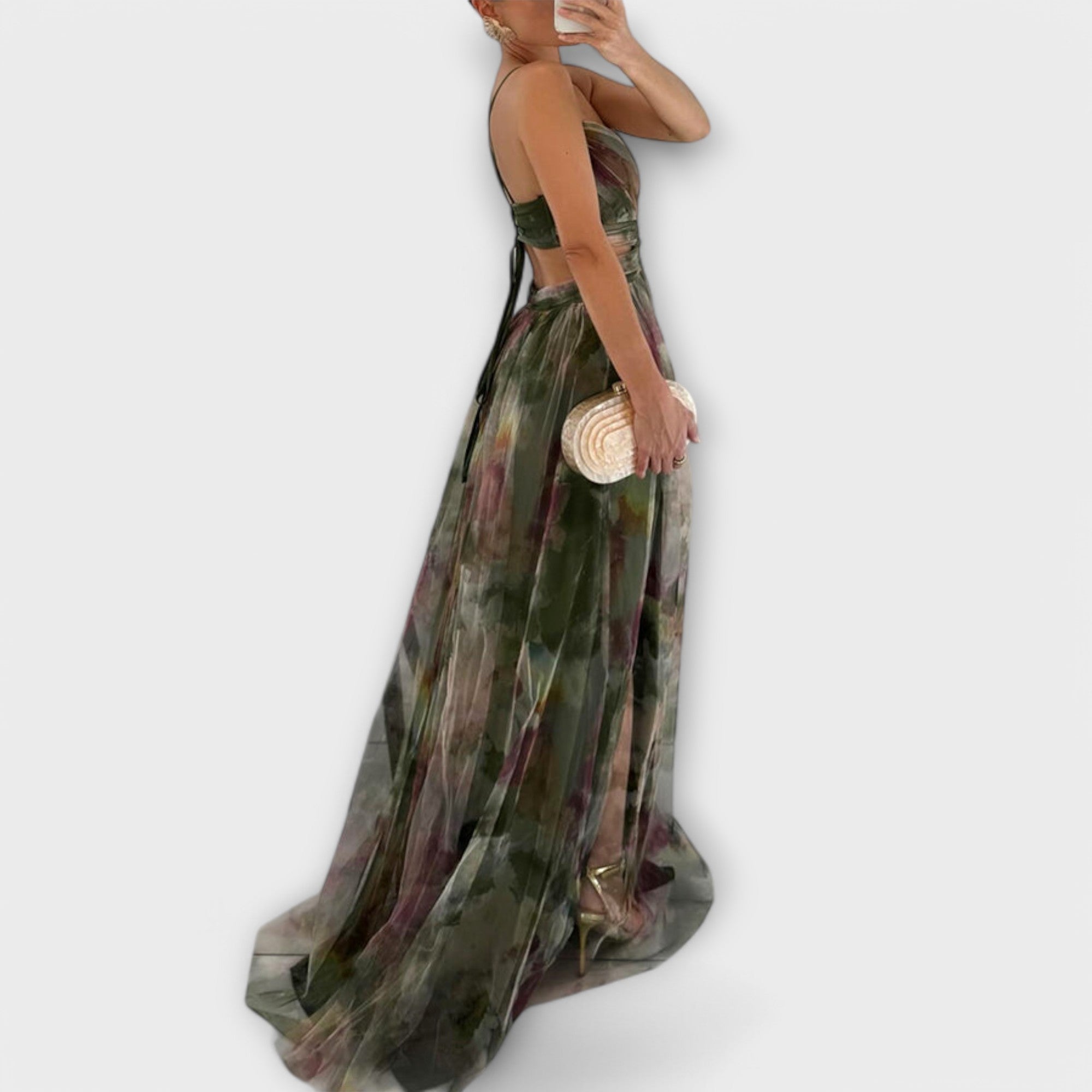 Rochie lungă de vară lejeră