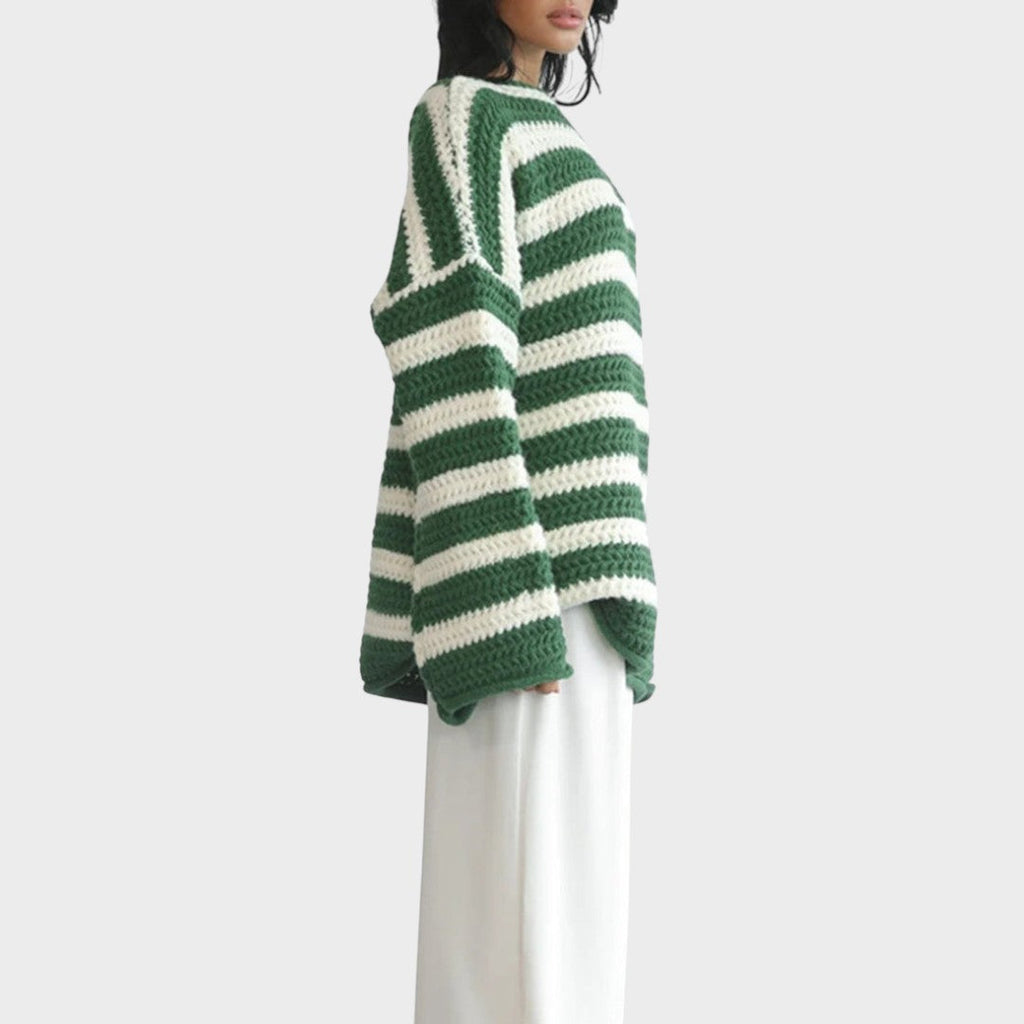 Solánge™ | Striped Knit Sweater