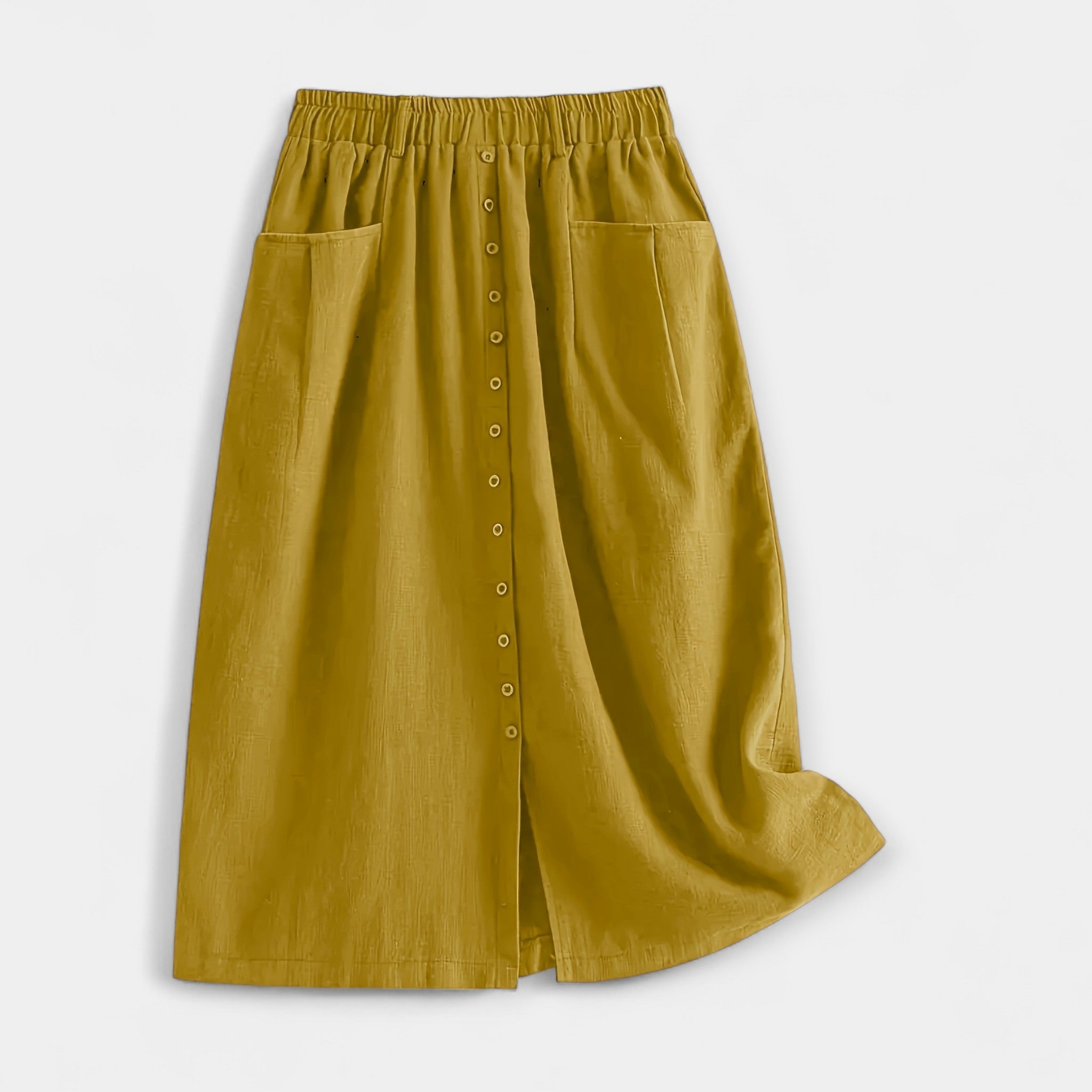 Fustă midi în stil vintage
