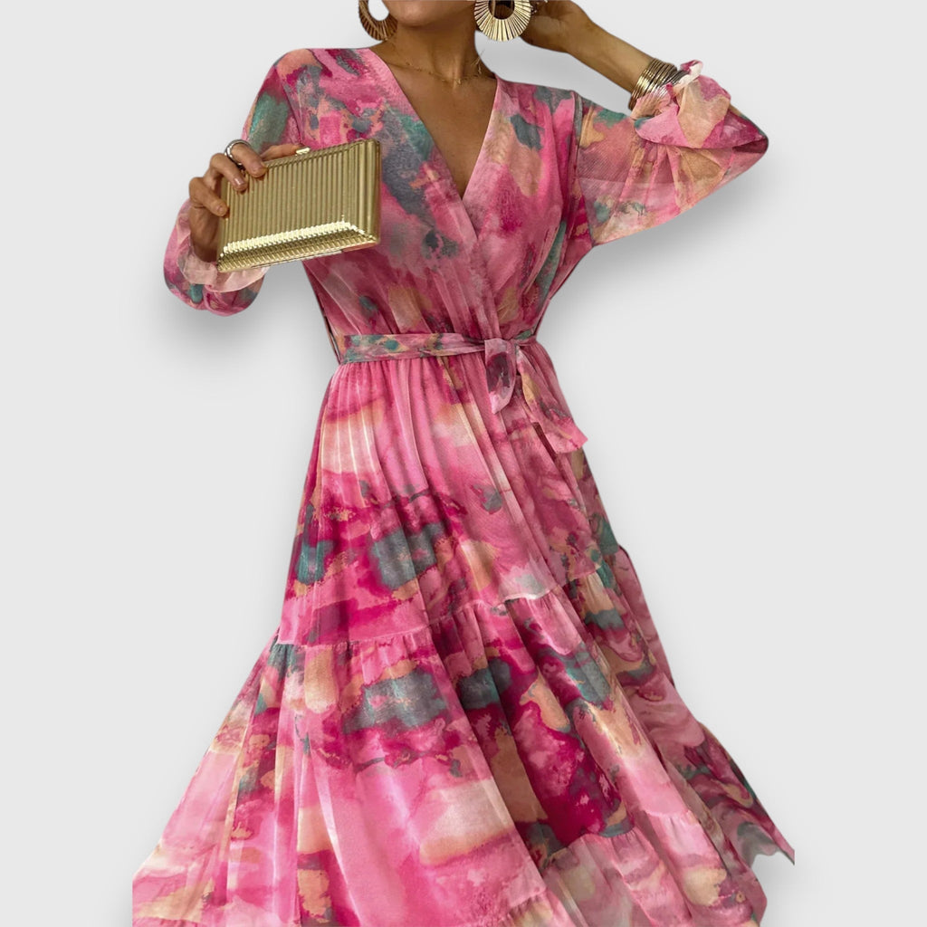 Marielle | Elegant Floral Dress for Special Moments