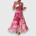 Marielle | Elegant Floral Dress for Special Moments