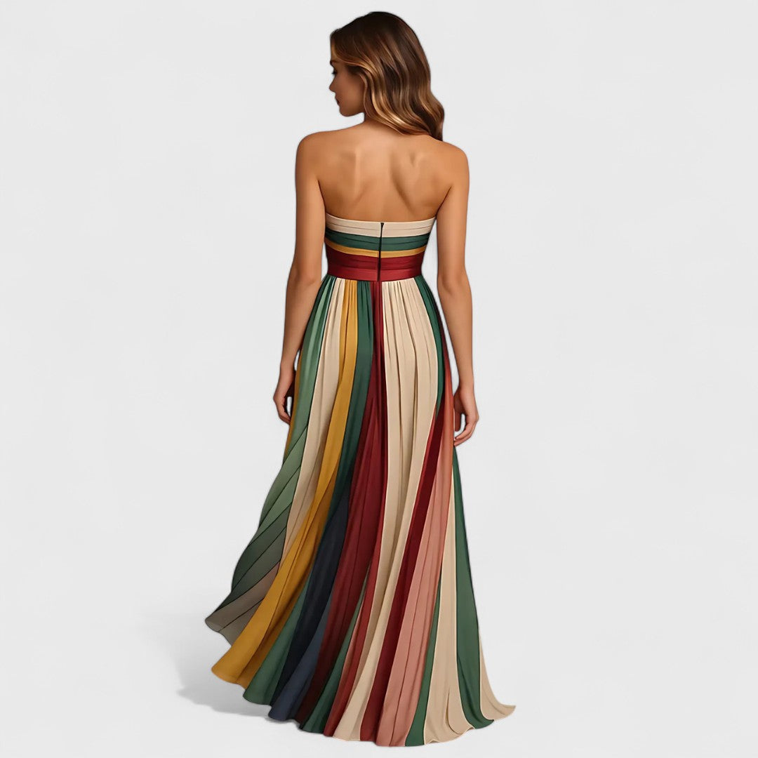 Renata - Colorful Sleeveless Dress