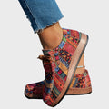 Multicolored Boho Shoes