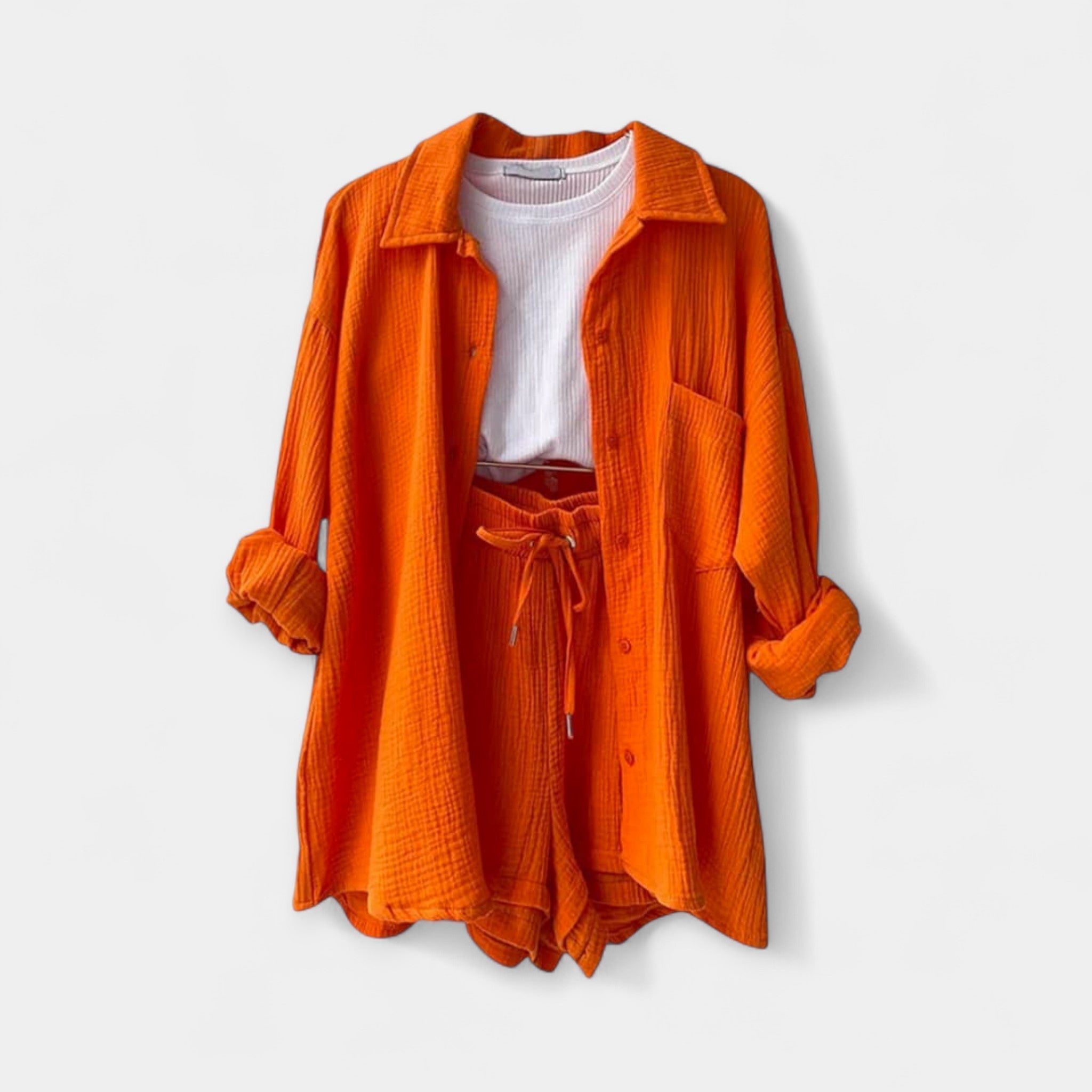 Set de vară două piese Topaz și pantaloni scurți