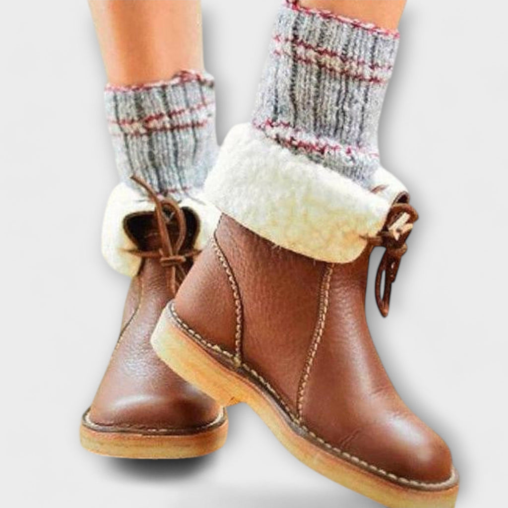 Teresa | Zeita Waterproof Boots with Warm Wool Lining