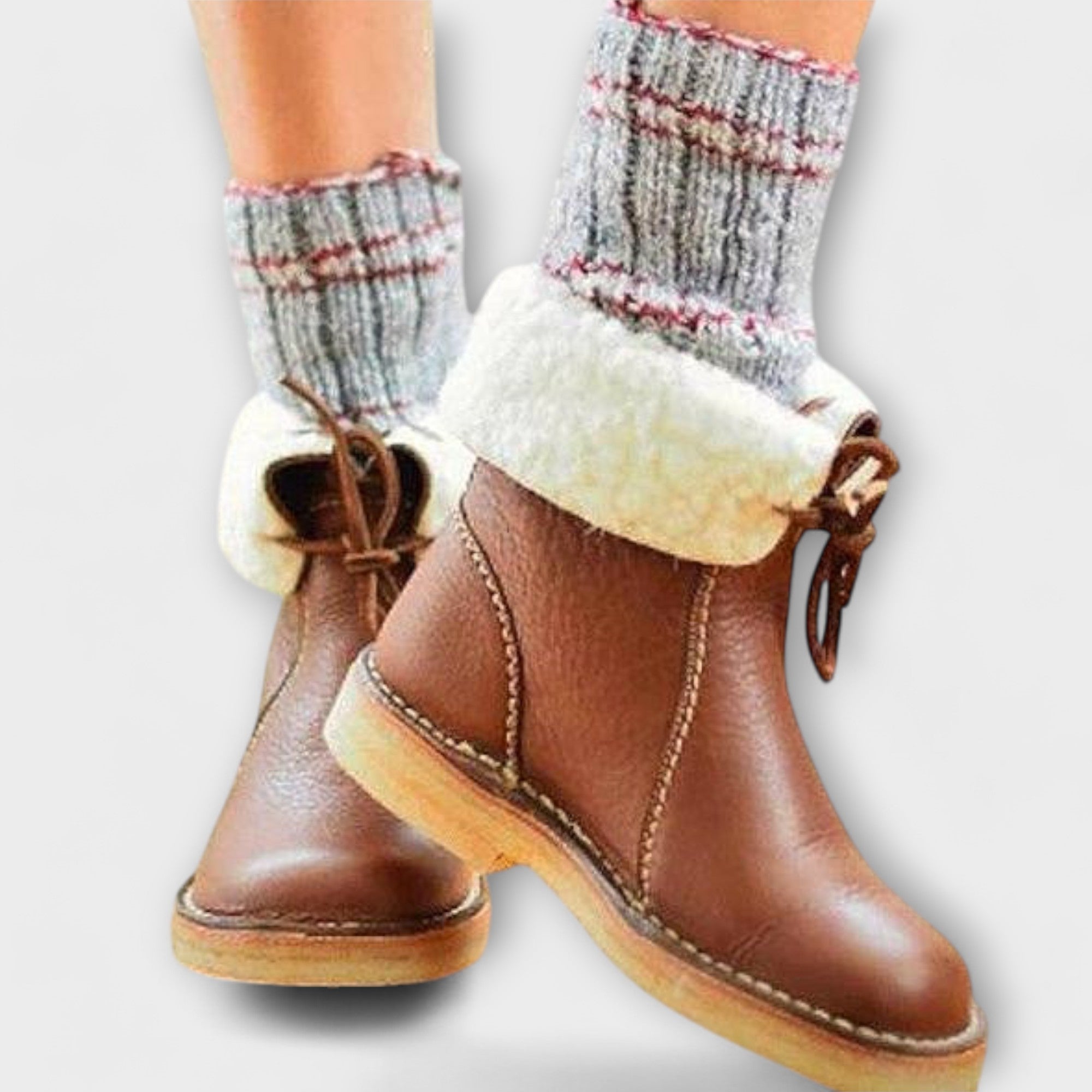 Teresa | Zeita Waterproof Boots with Warm Wool Lining