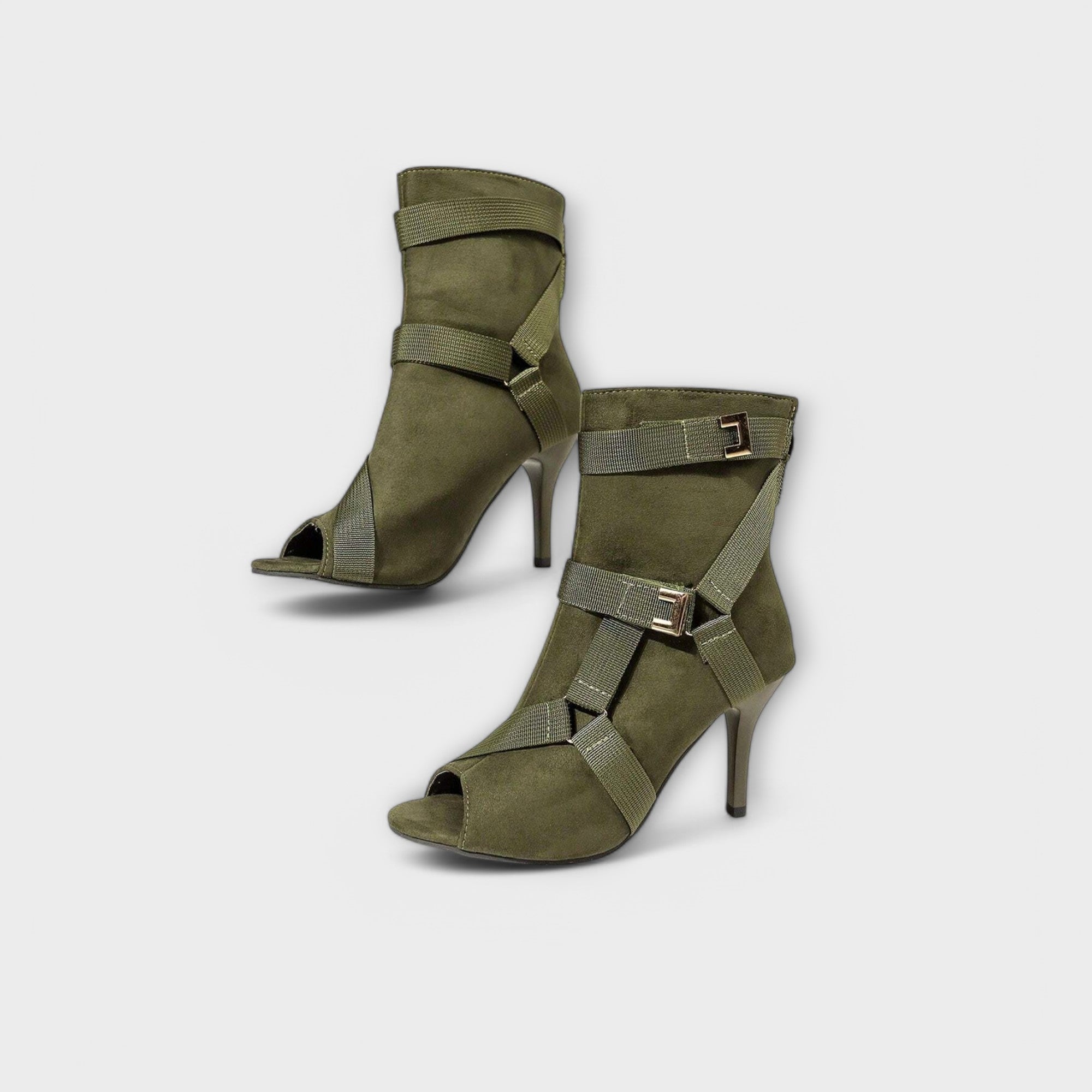 Alga - Pantofi eleganți cu toc și vârf deschis
