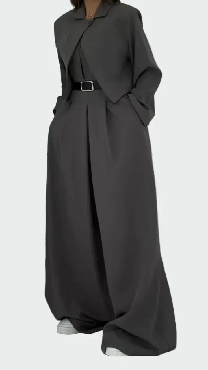 Jumpsuit and Blazer Elegant & Modern