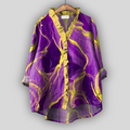 Violet Linen Tank Top Aura