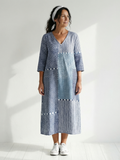 Nolan | Rochie Midi Patchwork