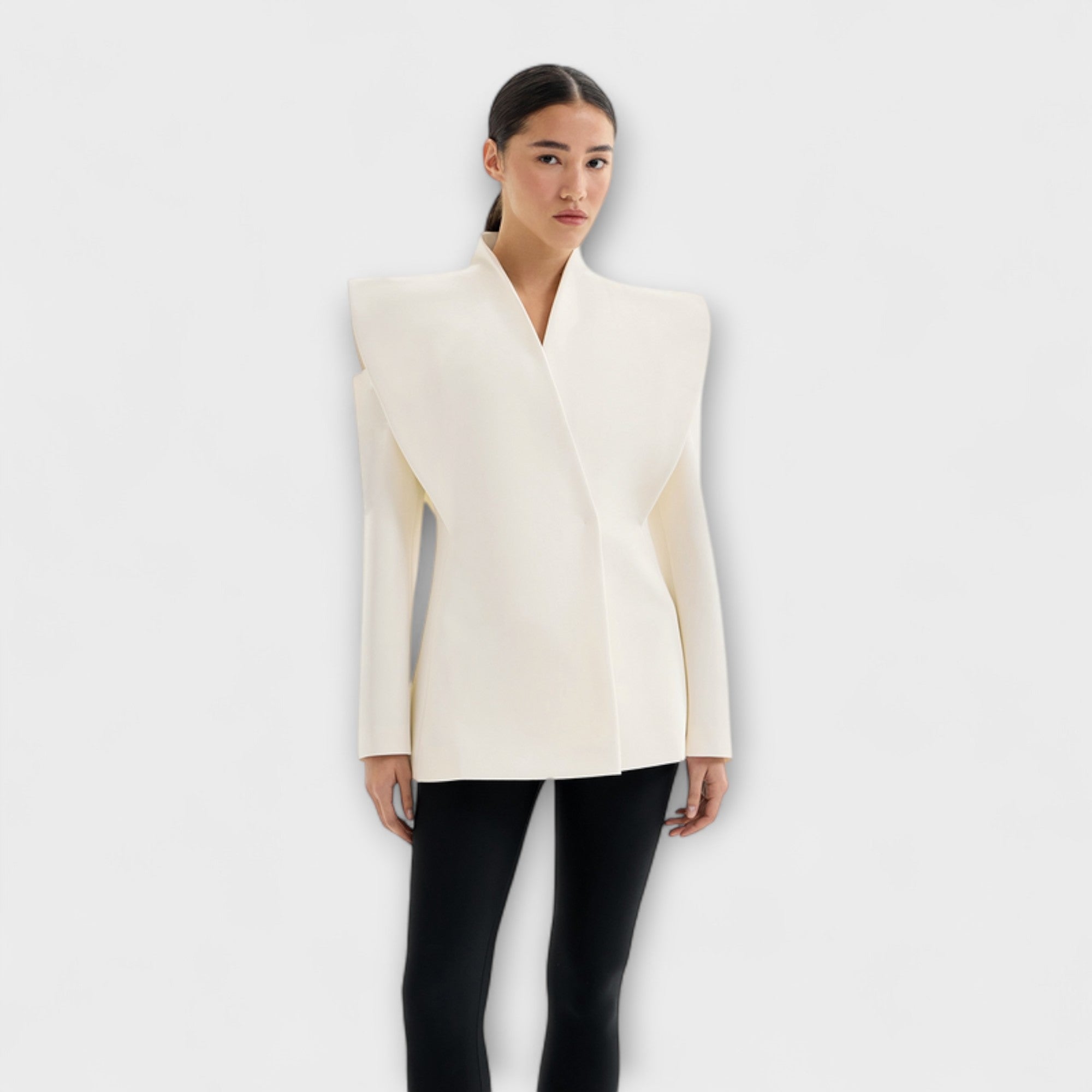 Valerija - Sculptural Shoulder Jacket