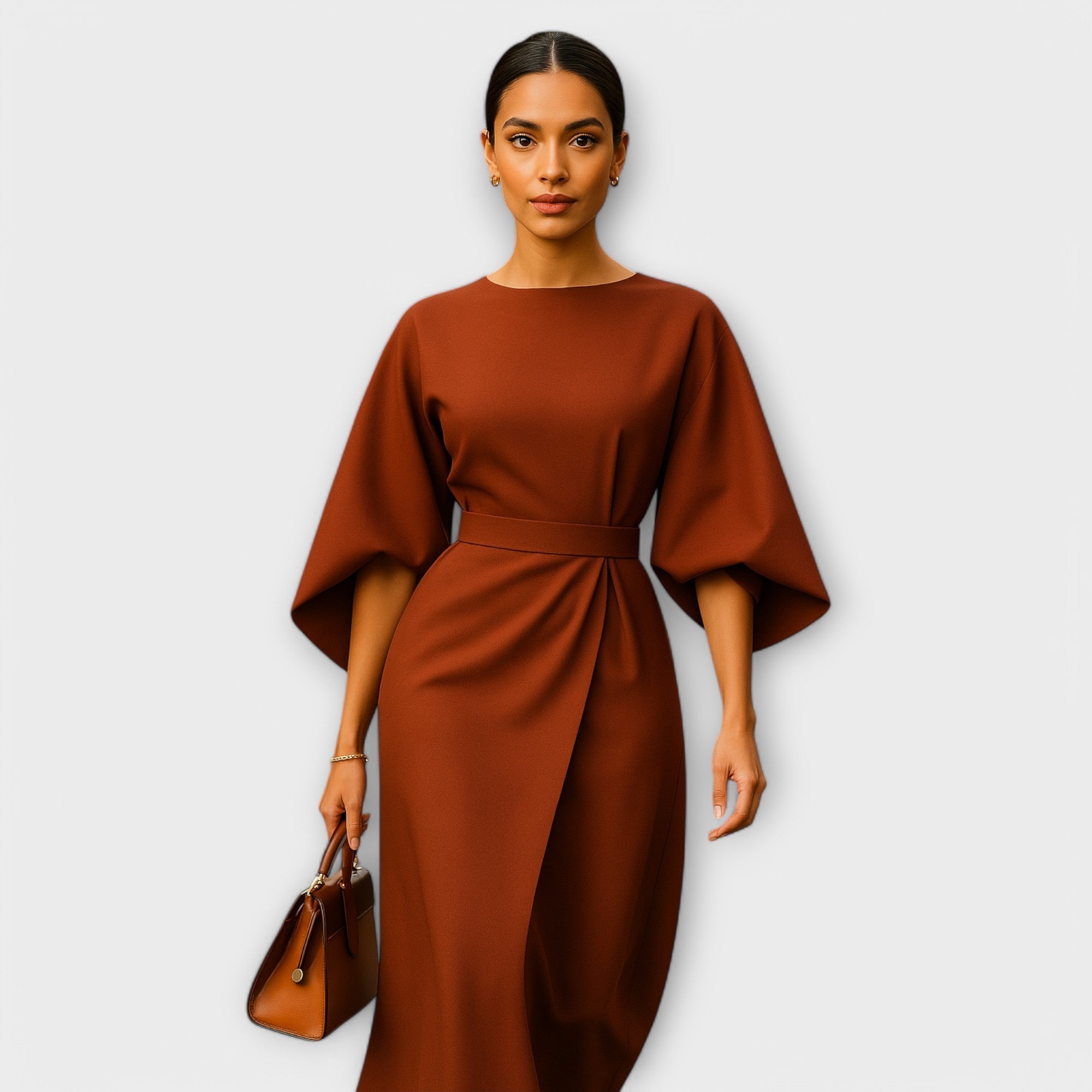 Sonia - Elegant Dress with Sleeves