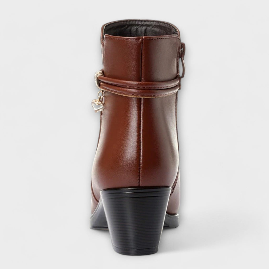 Rocío | Elegant and Comfortable Winter Ankle Boot with Zipper