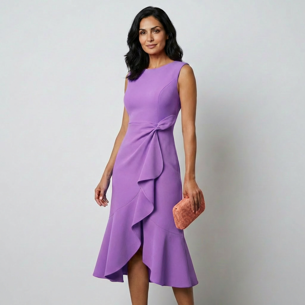 Darlene | Rochie Midi Sofisticată