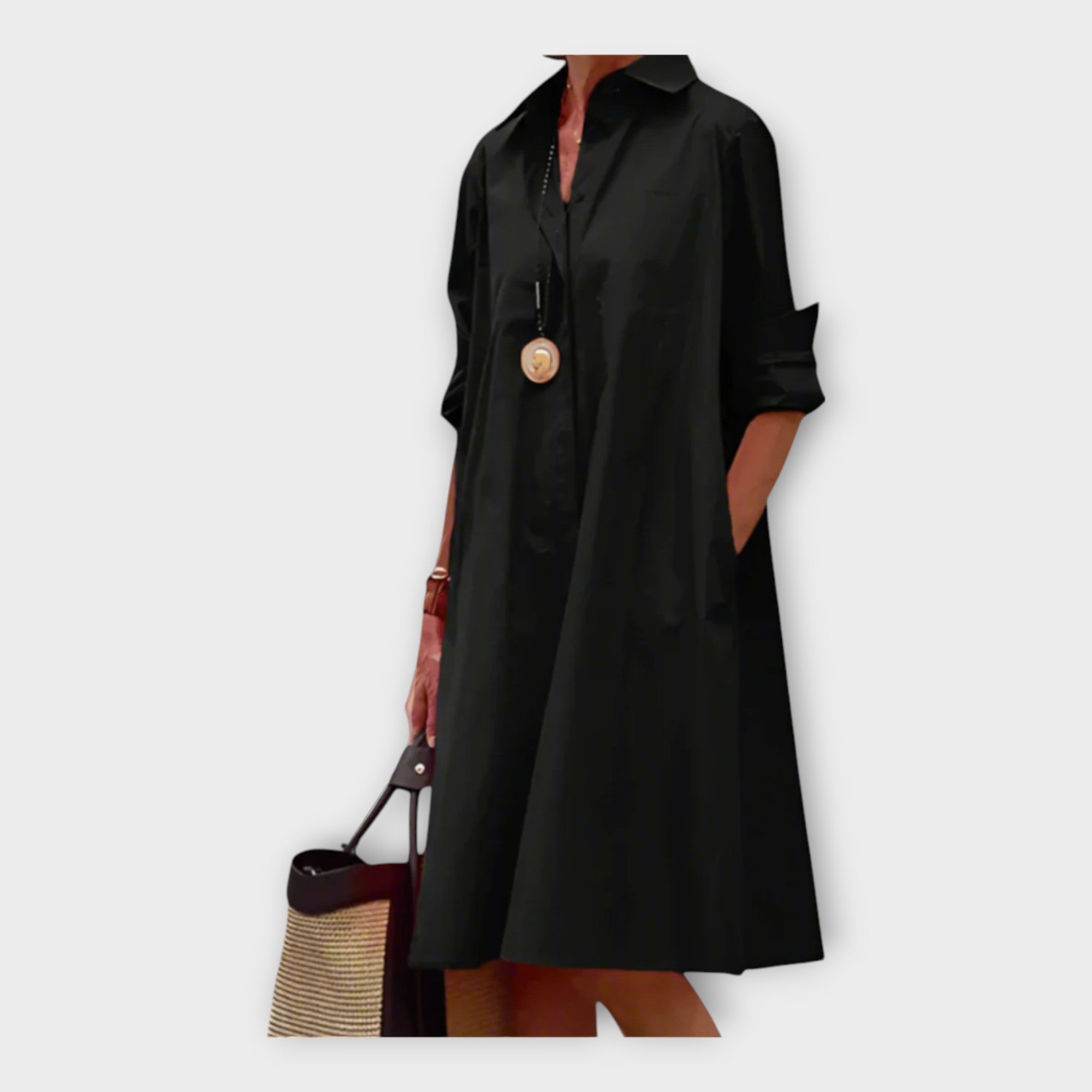 Rochie Polo Elegantă, Fabricată din Material Premium