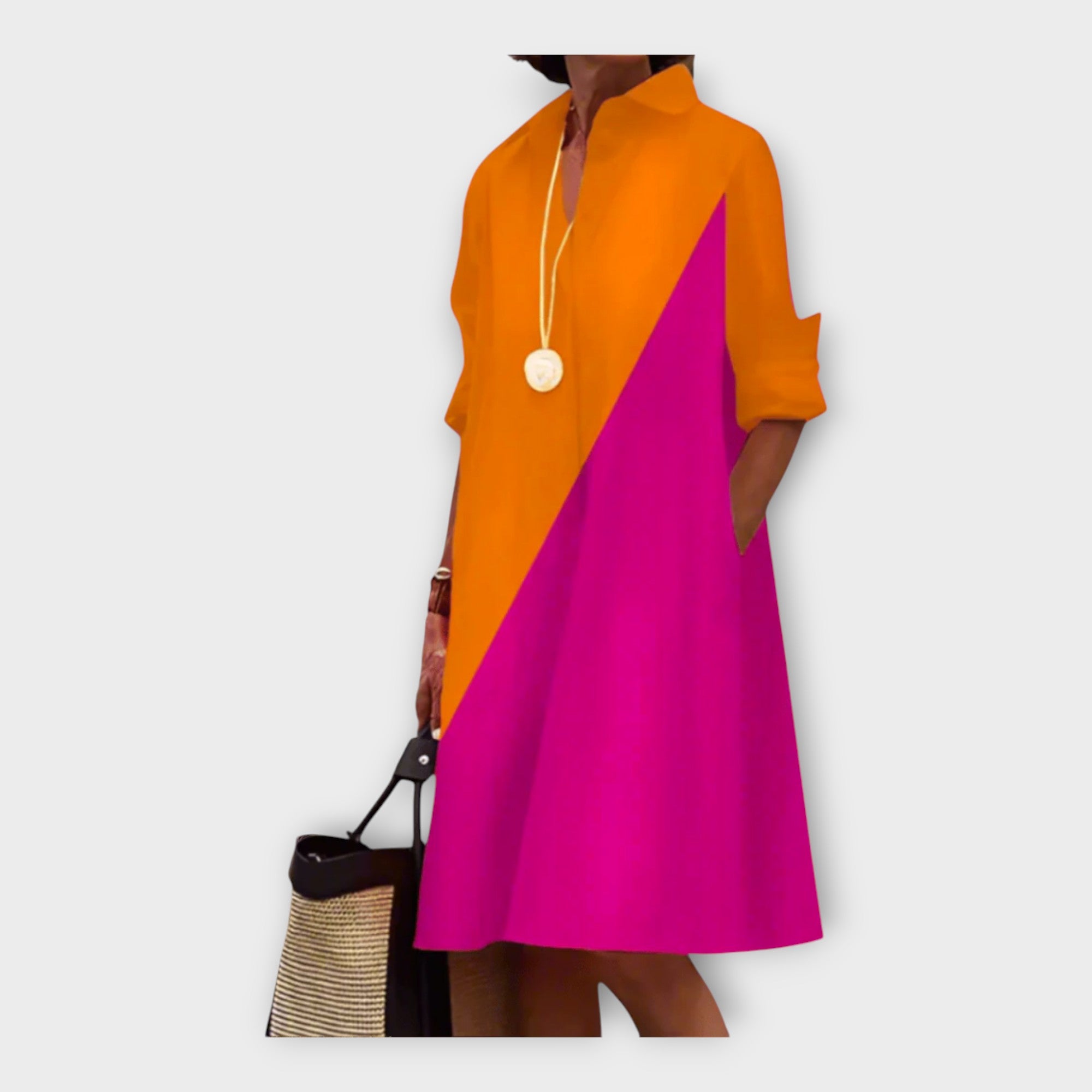 Rochie Polo Elegantă, Fabricată din Material Premium