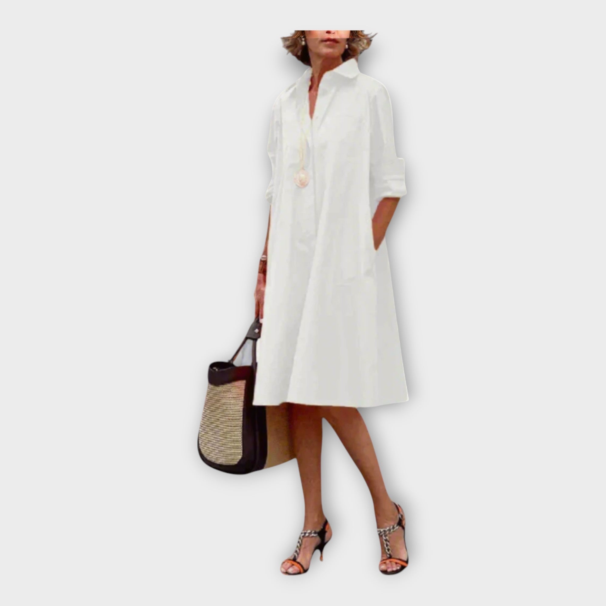 Rochie Polo Elegantă, Fabricată din Material Premium