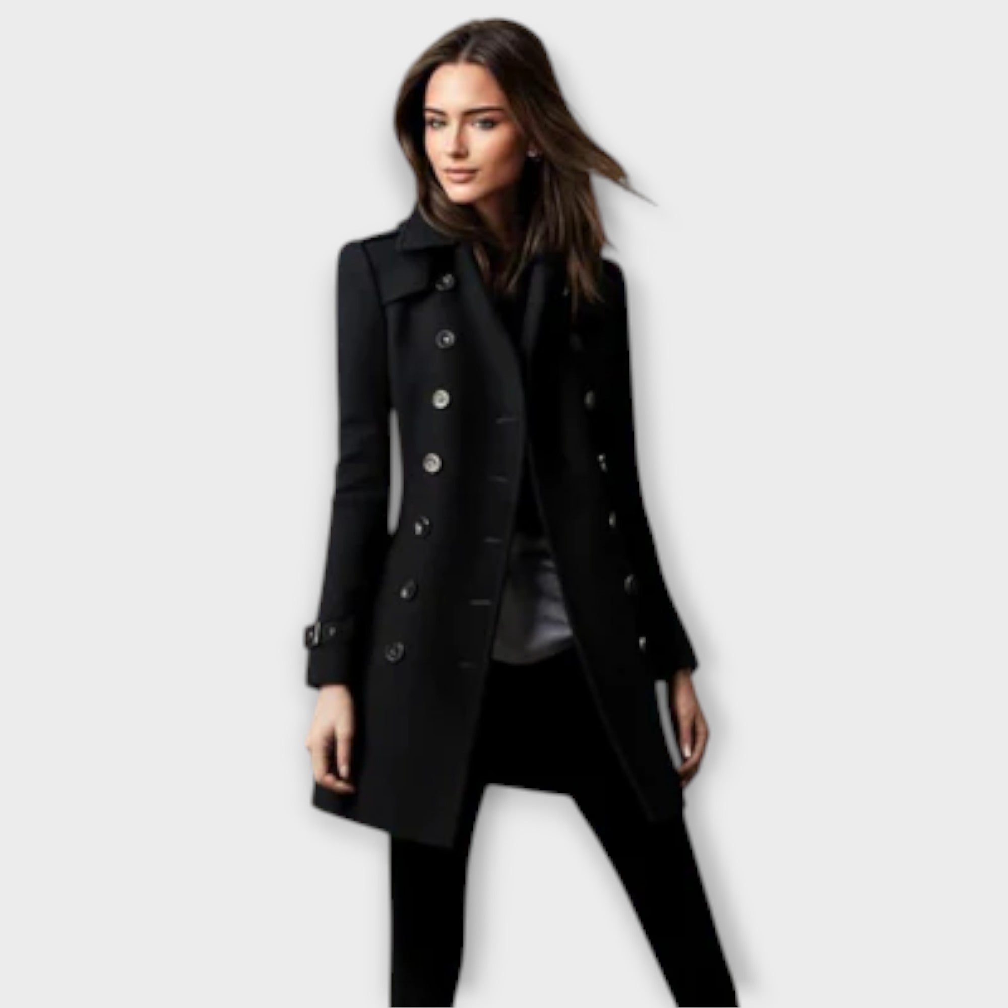 Linda - Double-Breasted Coat