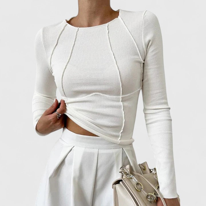 Dalia - Comfortable Long Sleeve Shirt