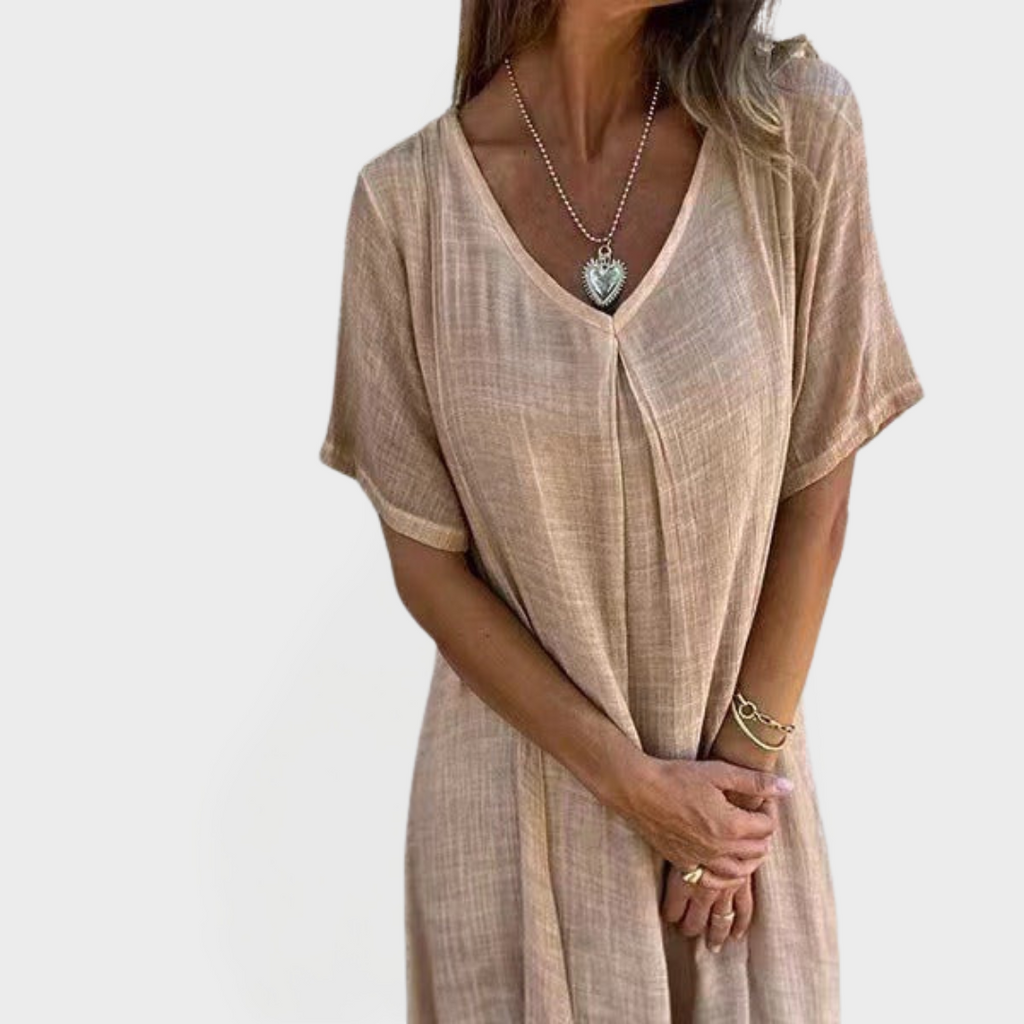 V-neck Dress