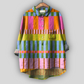 Linen Blouse “Summer Mosaic”