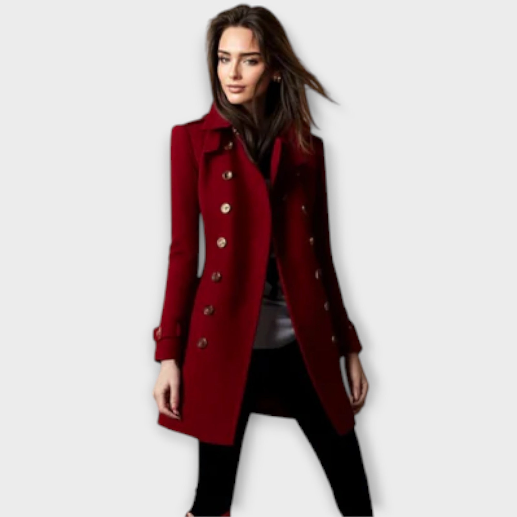 Linda - Double-Breasted Coat