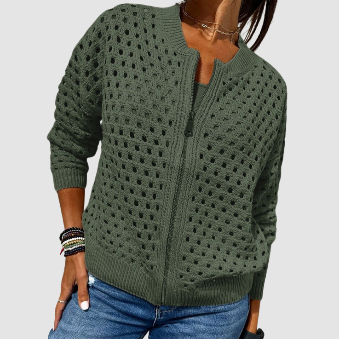 Gintarė - Cardigan Tricotat Premium