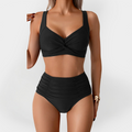 Women's High-Cut Bikini with Chest Trim