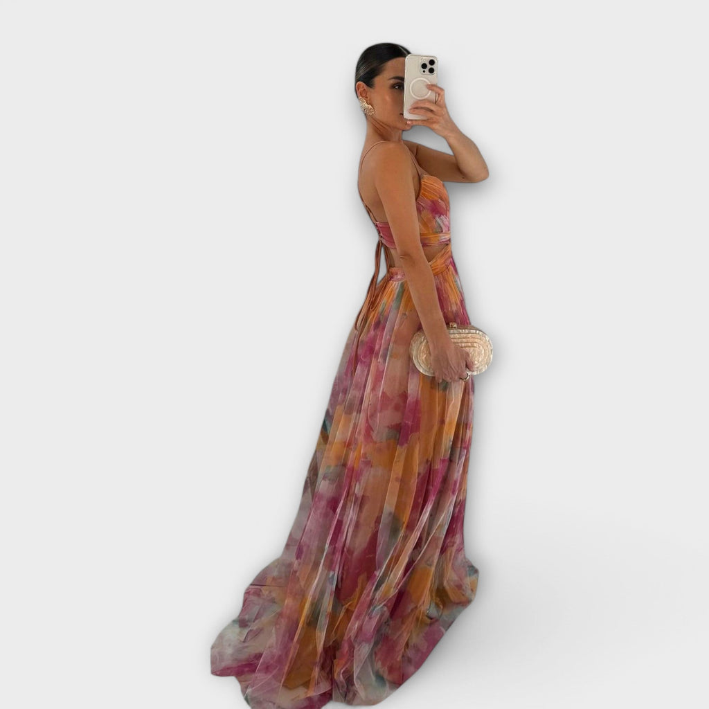 Rochie lungă de vară lejeră