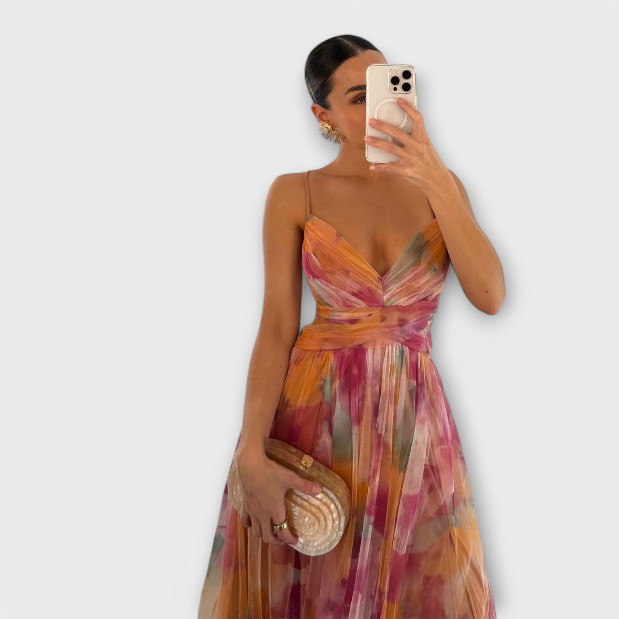 Rochie lungă de vară lejeră