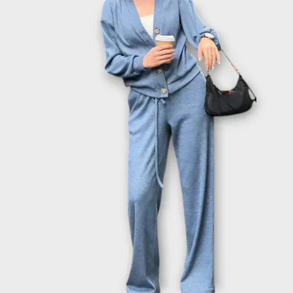 Danutė - Bluză cu mâneci lungi și pantaloni