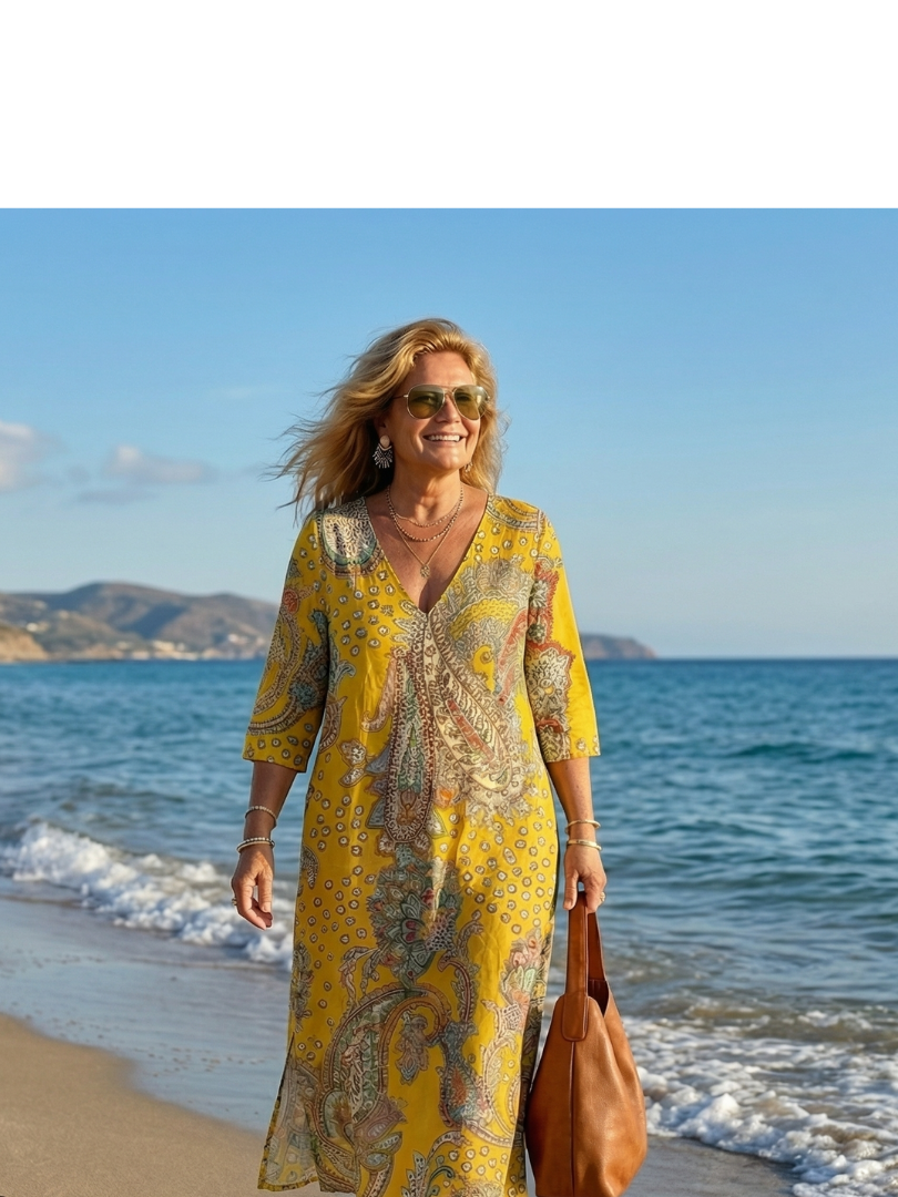 Rowan | Rochie Midi Paisley Moale