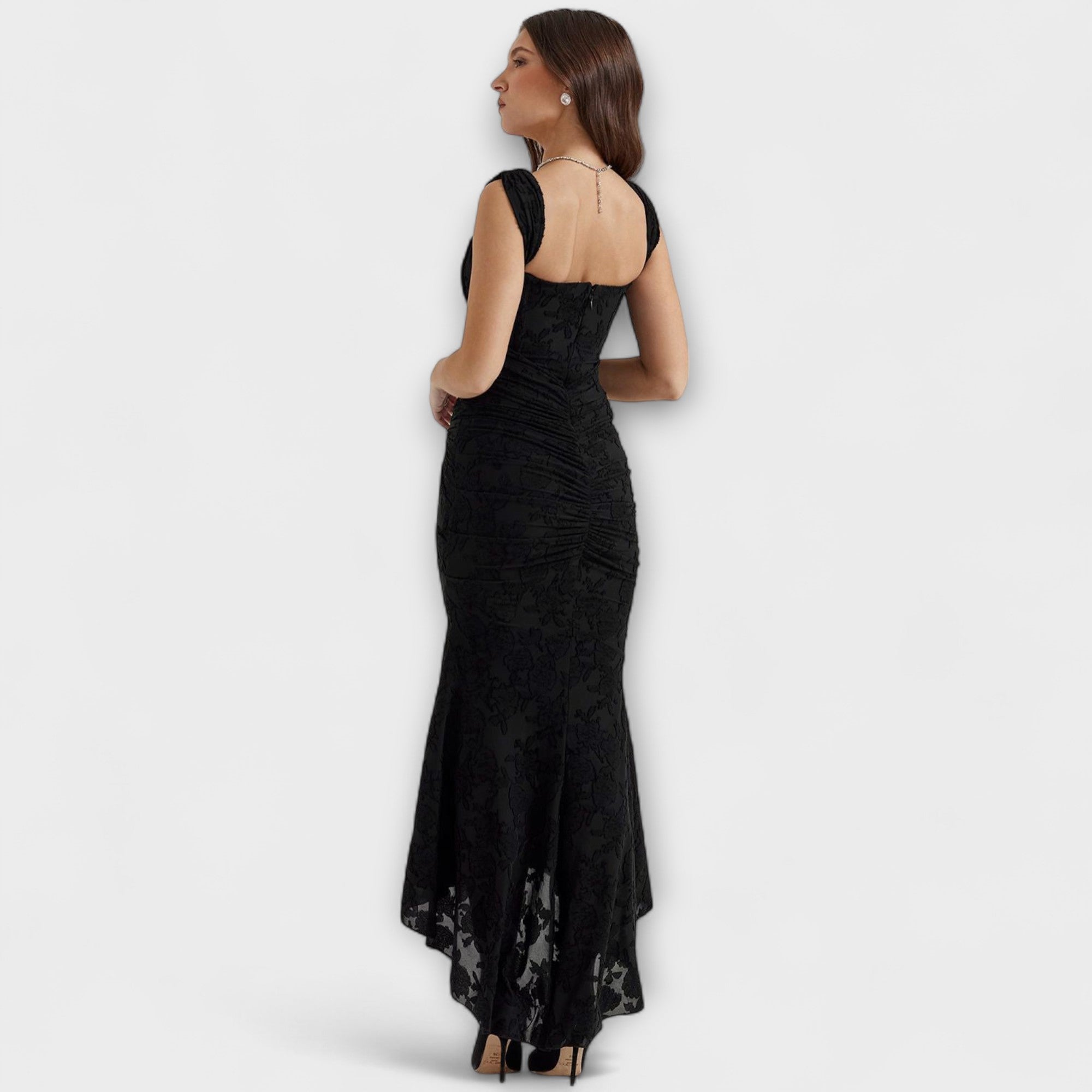 Long Dress with Elegant and Unique Corset