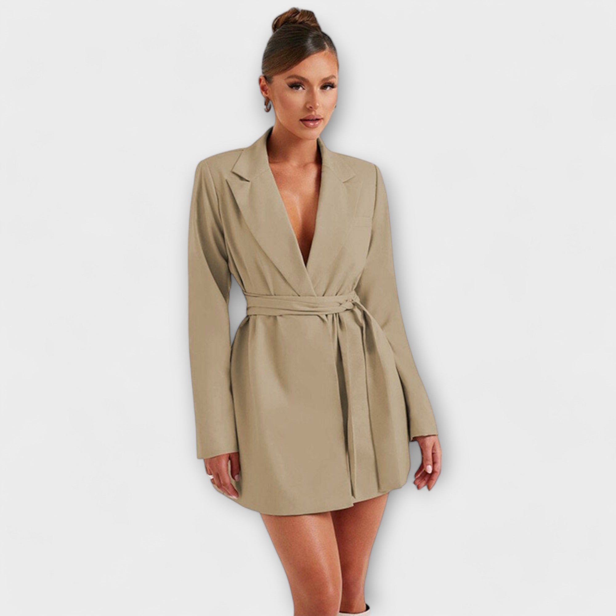 Zélia - Blazer with V-Neck