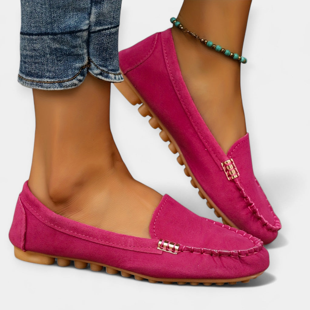 Loafers with Metal Accents