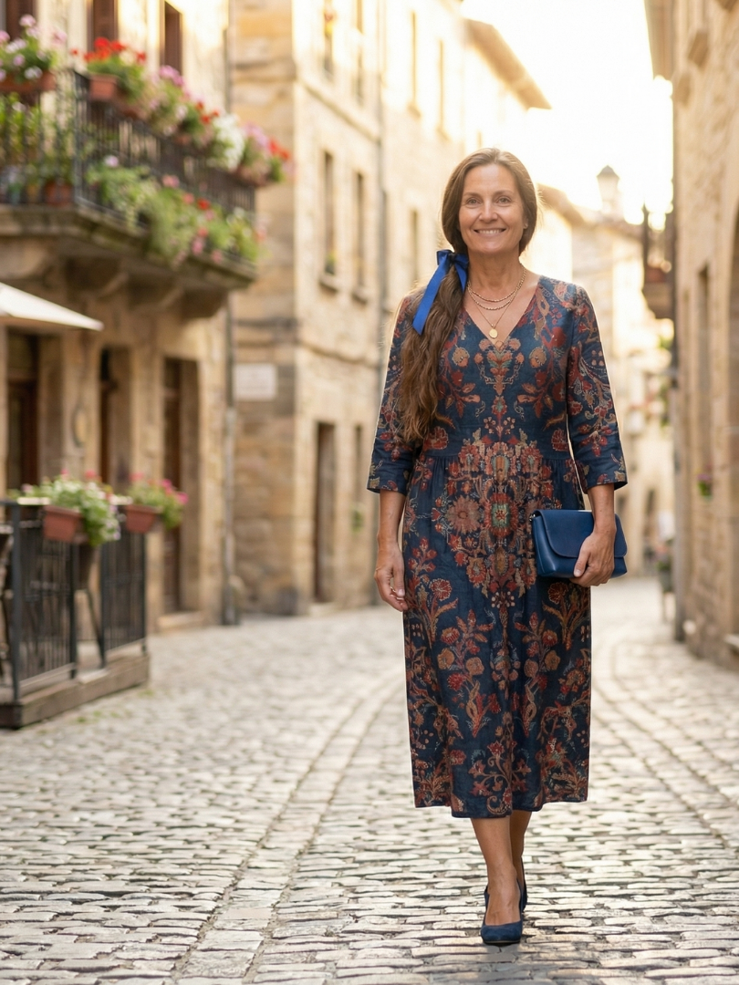 Ivy | Rochie Midi cu Formă Moale