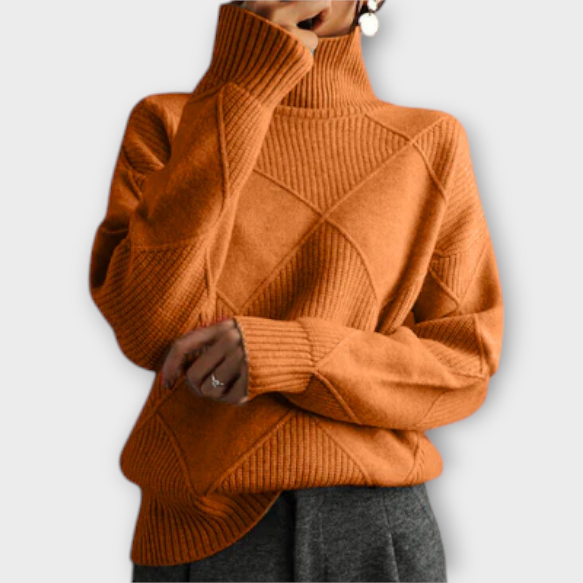 Sweater - Comfortable Neck Sweater