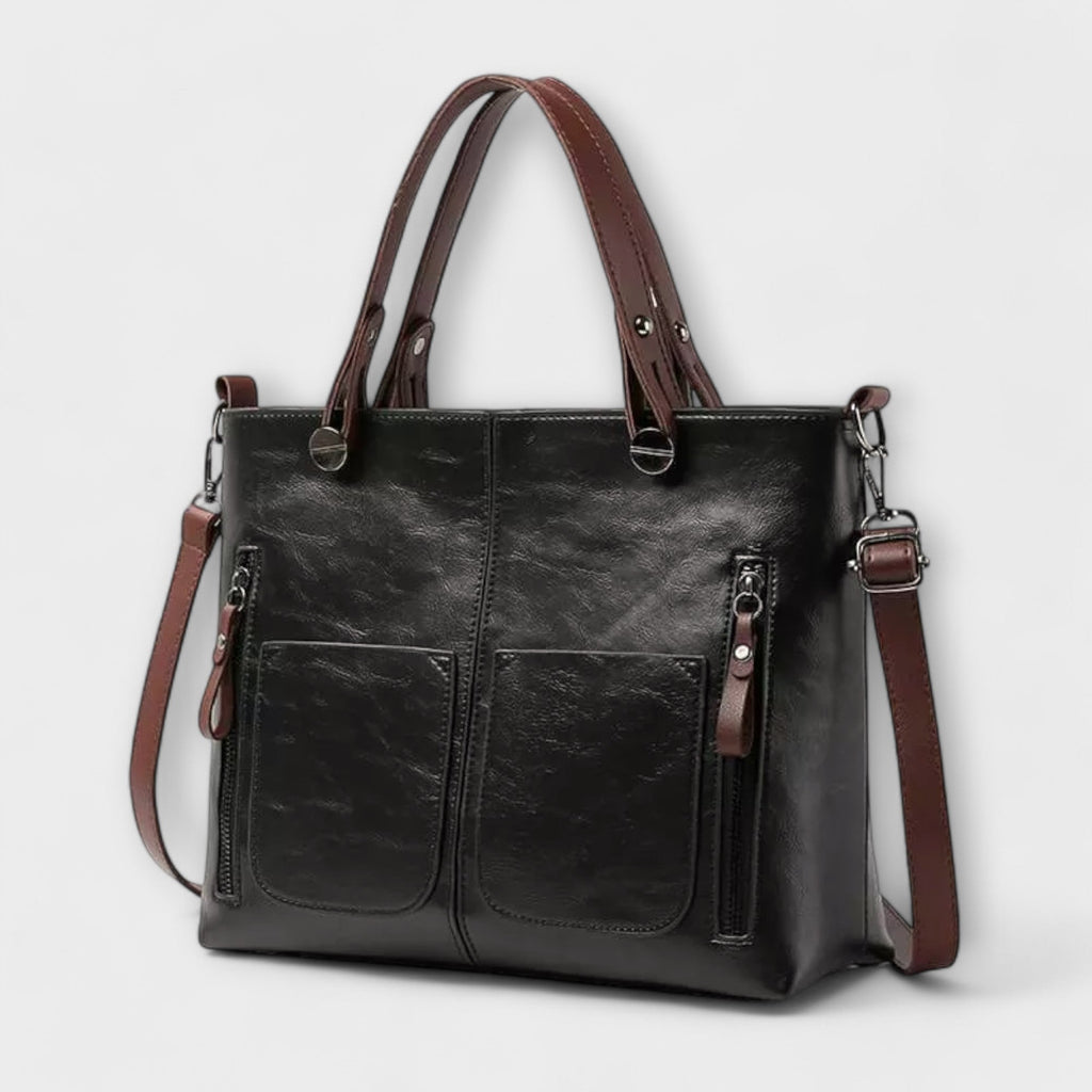 Lina - Elegant Leather Handbag