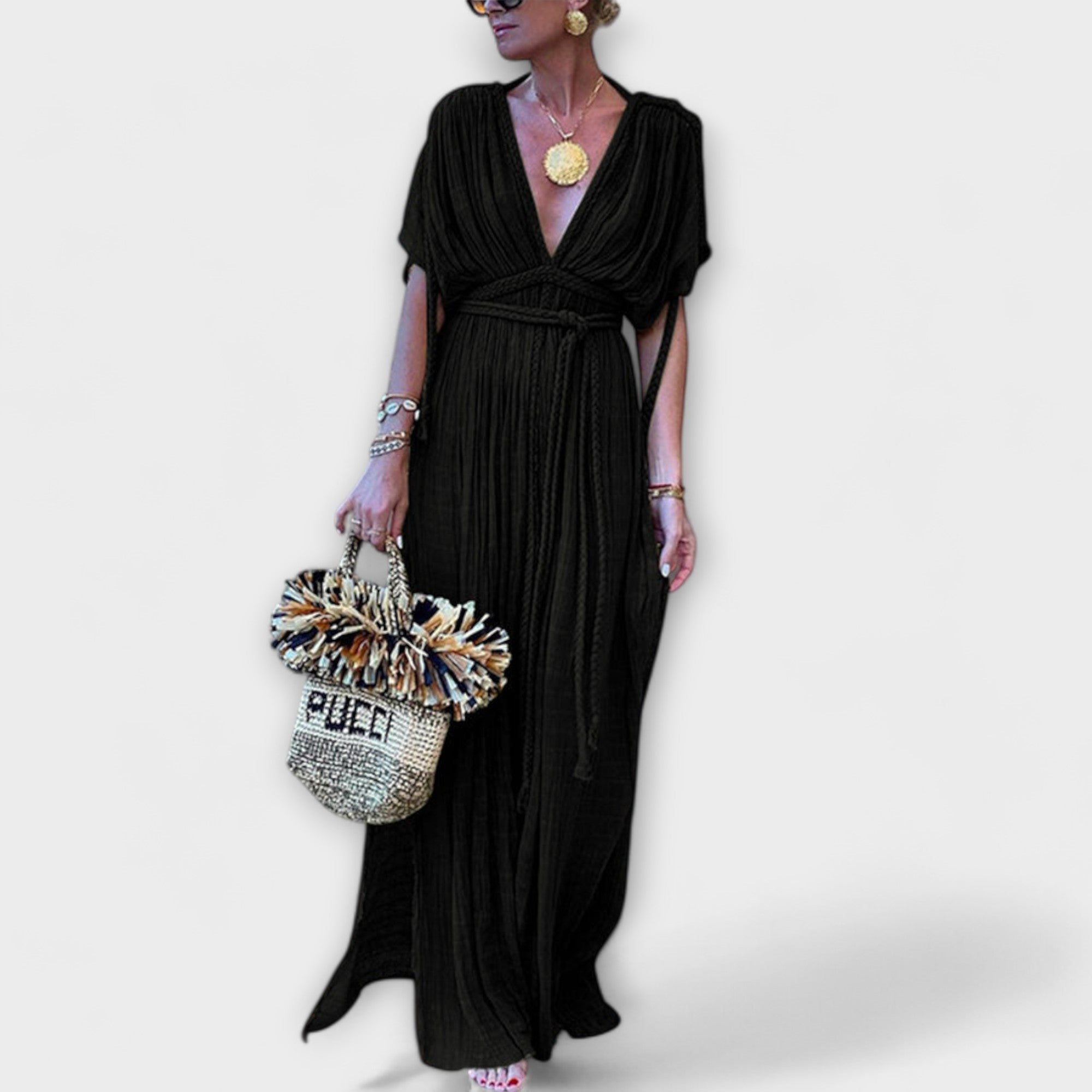 Bruna - Maxi kimono in Greek style