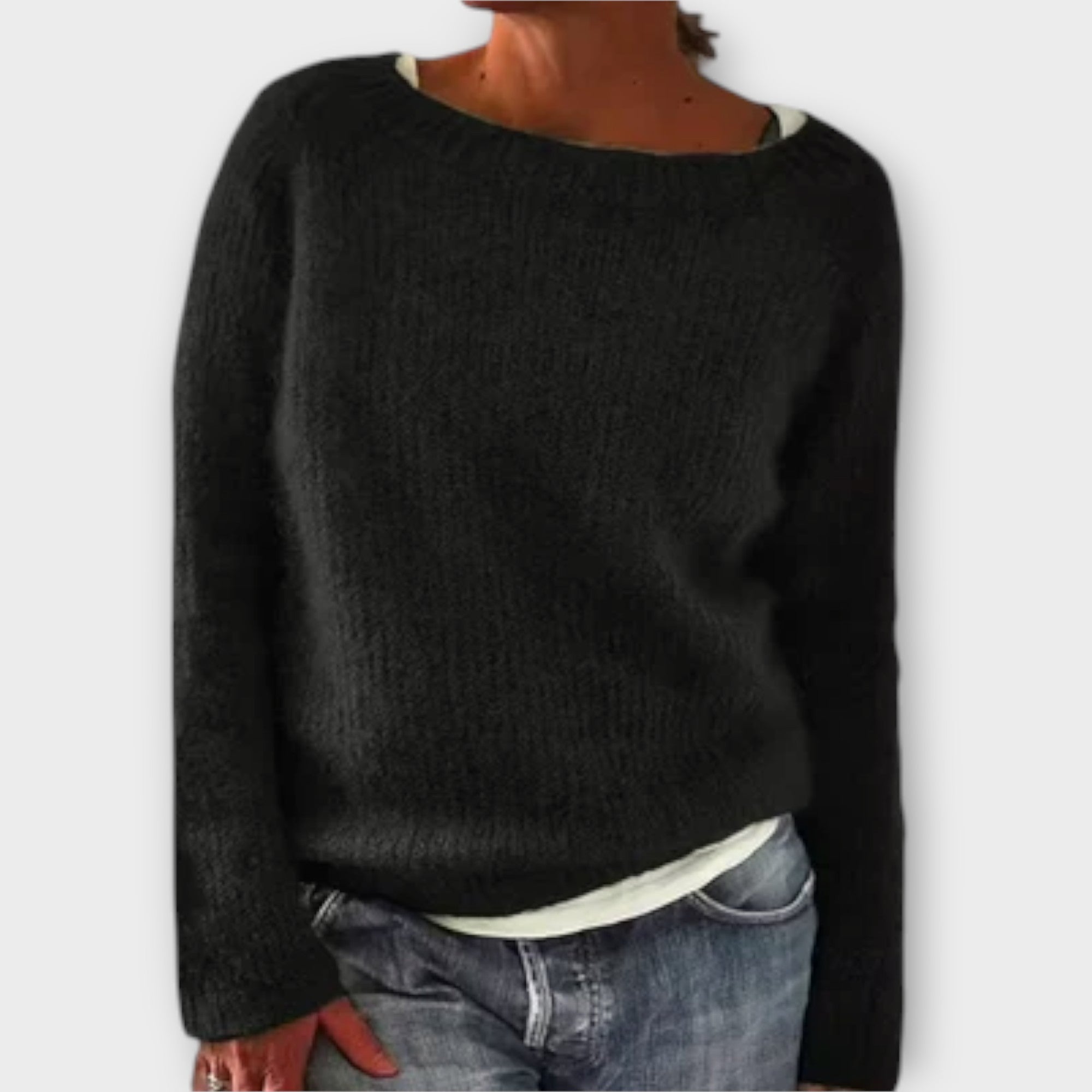 Regine – solid color sweater