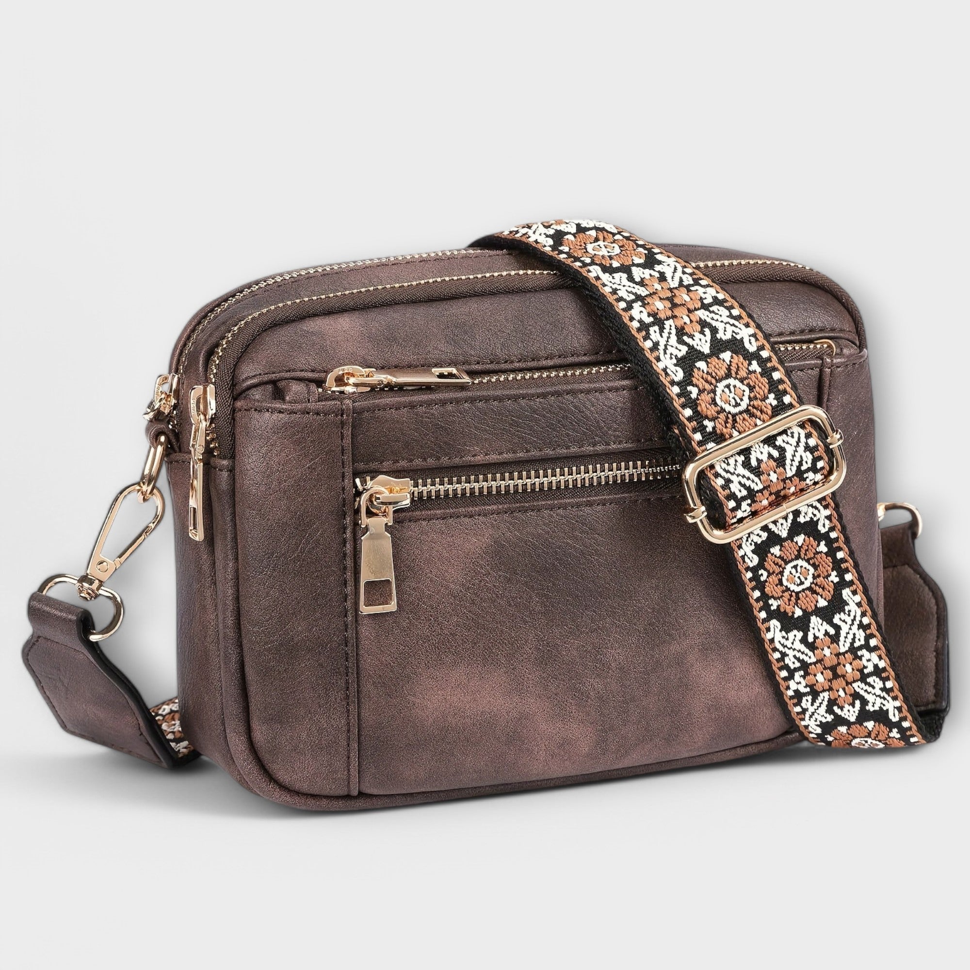 Lina - Vegan Leather Shoulder Bag