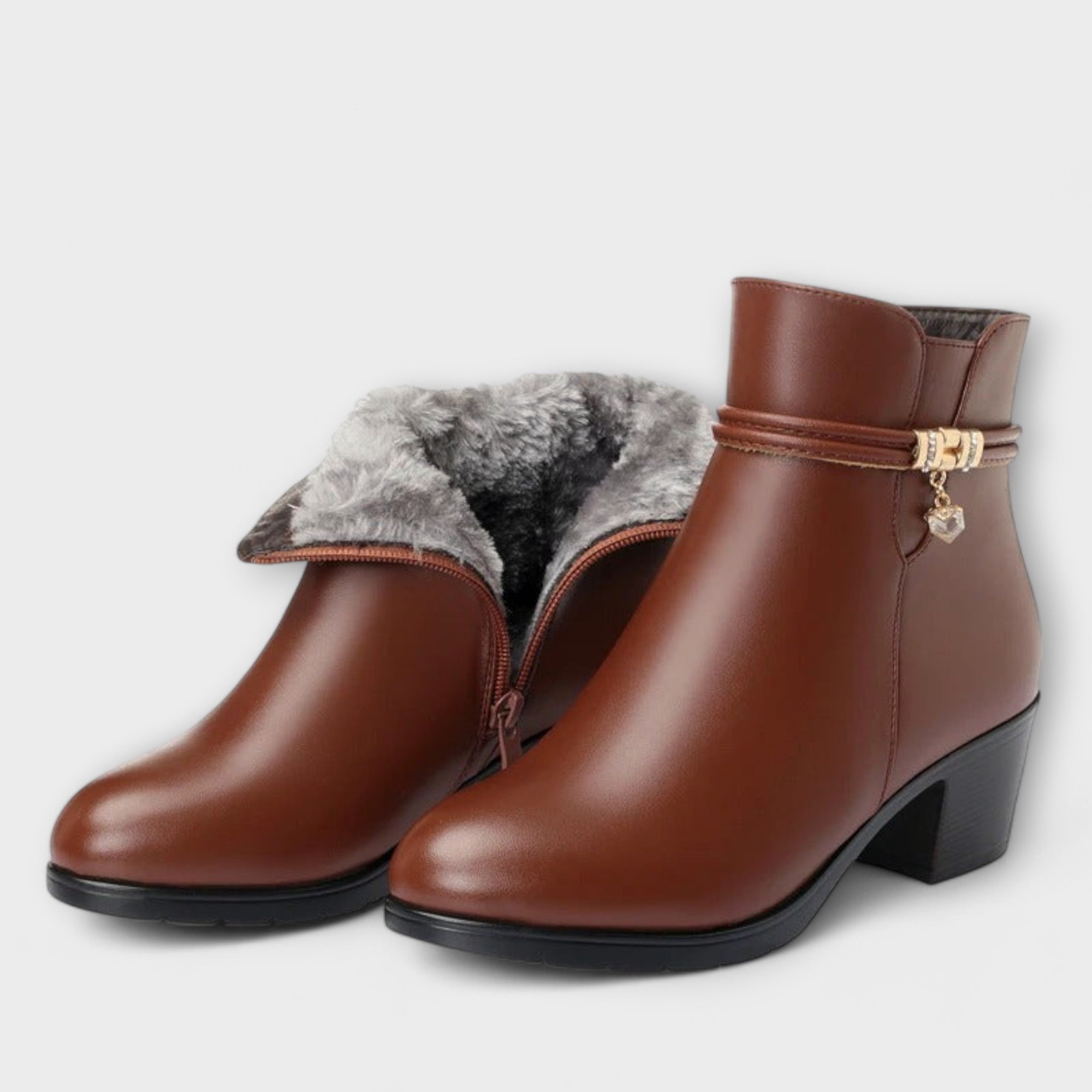 Rocío | Ghete elegante și confortabile de iarnă cu fermoar