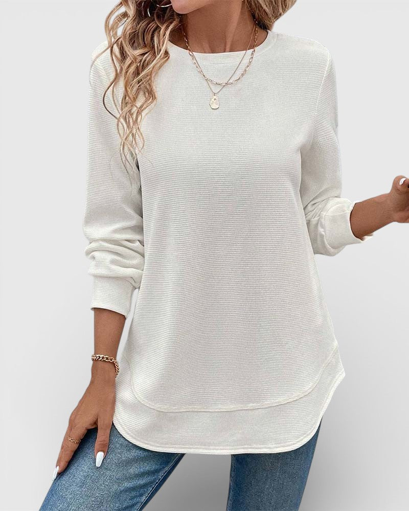 Ana™ | Essential Long Sleeve Basic T-Shirt