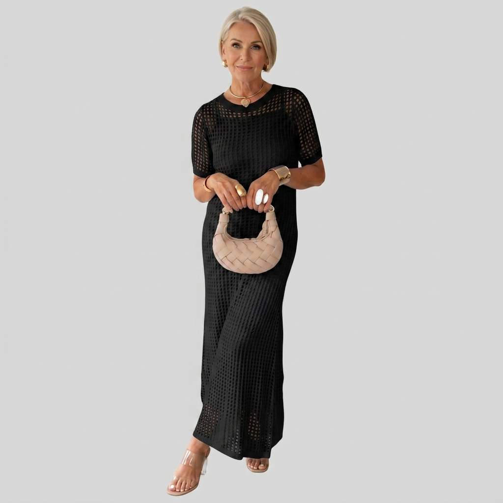 Bethany | Long Maxi Dress with Cutouts