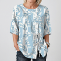 Diana – Top with Button Detail