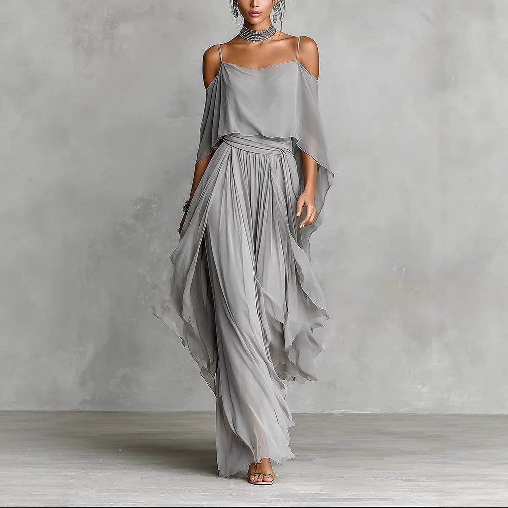 Strapless Backless Loose Elegant Long Dress