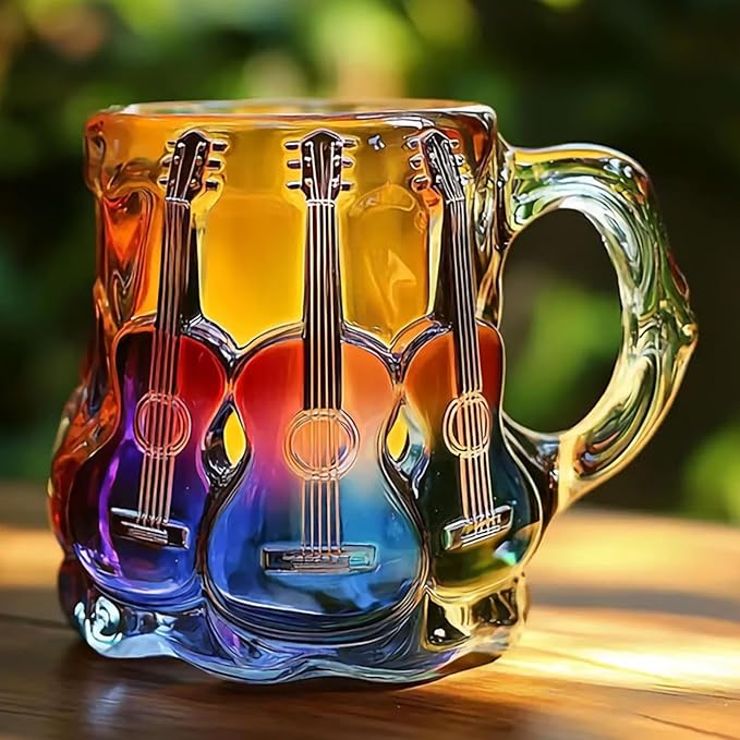 3D Artisan Guitar Mug