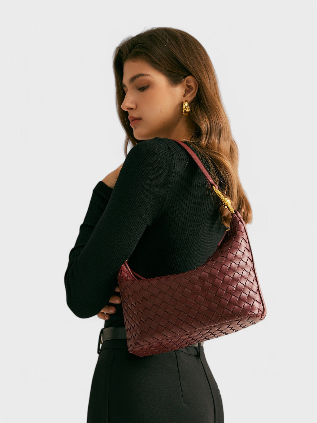 Lina - Burgundy Chic