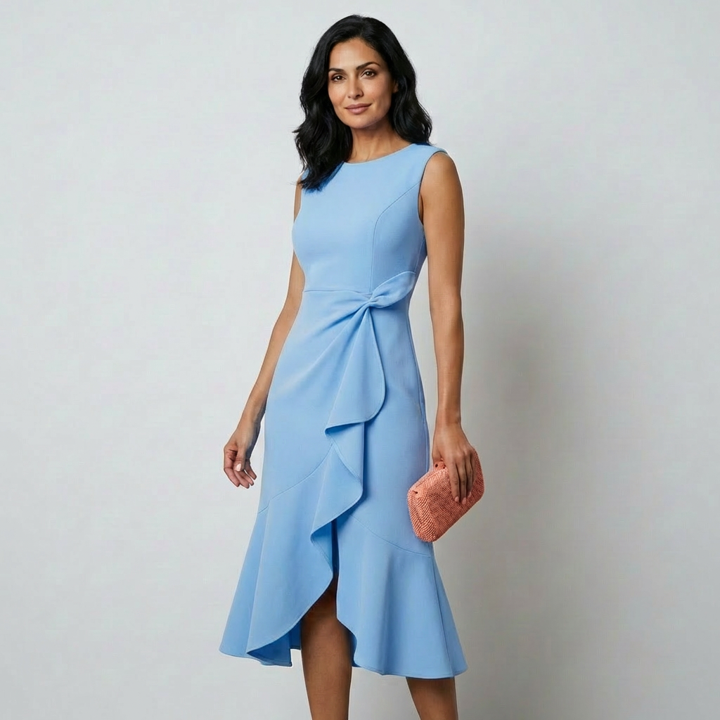 Darlene | Rochie Midi Sofisticată